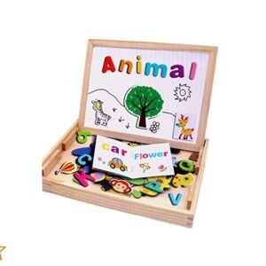 Cartoon letter puzzle board