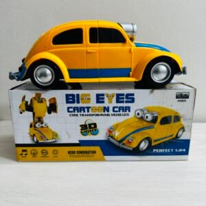 Big Eyes Transforming Cartoon Car
