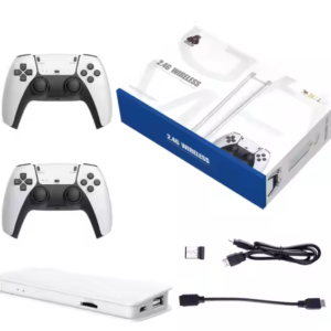 M15 Game Stick HD 4K Pro Retro Gaming Console with 30,000+ Games – Dual Wireless Controller, 64GB Storage, Supports NES/FC/SNES/PS1/N64 & More